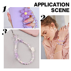 DIY Cute Beaded Stretch Bracelet Making Kit&nbsp;DIY-SC0020-60B