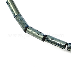Electroplated Natural Lava Rock Beads Strands&nbsp;G-K388-03A-06