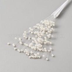 Plastic Imitation Pearl Beads Bouquets&nbsp;AJEW-WH20020-394D