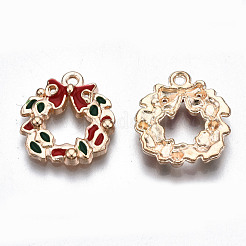 Alloy Enamel Pendants&nbsp;ENAM-Q442-033-RS