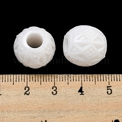 Opaque Acrylic European Beads&nbsp;SACR-L007-023B