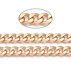 Aluminum Faceted Curb Chains&nbsp;CHA-N003-37KCG