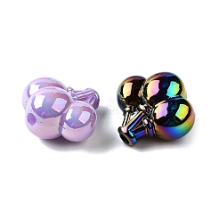 UV Plating Opaque Acrylic Beads&nbsp;MACR-F083-09