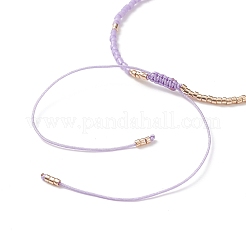 5Pcs 5 Colors Natural Pearl & Glass Seed Braided Bead Bracelets Set for Women&nbsp;BJEW-JB08888