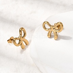 304 Stainless Steel Stud Earrings&nbsp;STAS-B126-13G