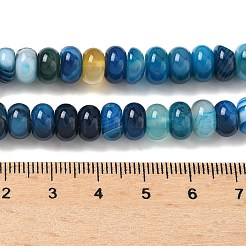 Natural Banded Agate Beads Strands&nbsp;G-F790-I01-01I