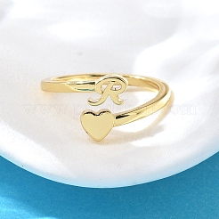 Brass Cuff Rings for Women&nbsp;RJEW-U044-R
