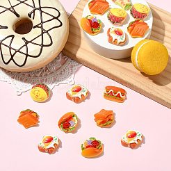 Opaque Resin Cabochons&nbsp;CRES-CJC0001-45