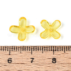 Transparent Plastic Bead Caps&nbsp;KY-N025-08