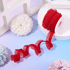 5 Yards Elastic Velvet Organza Ribbon&nbsp;SRIB-TA0001-28B