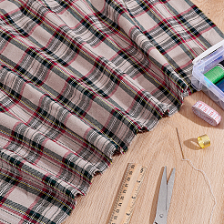 1M Tartan Pattern Cotton Fabric&nbsp;DIY-PH0034-21A