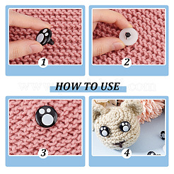 8 Styles Plastic Safety Craft Eye&nbsp;DIY-GL0005-27