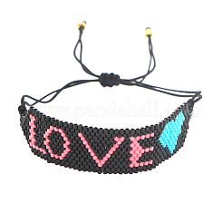 Miyuki Seed Braided Bead Bracelet&nbsp;BJEW-Z013-11