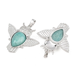 Natural Amazonite Pendants&nbsp;G-A315-03F-P