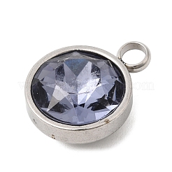 Birthstone Theme June 304 Stainless Steel Pendants&nbsp;STAS-G082-17P-06
