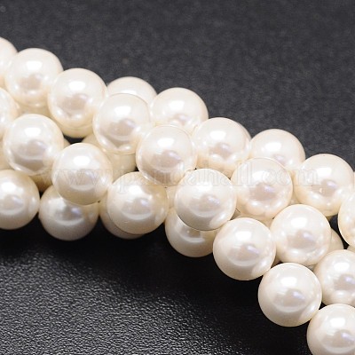 Shell Pearl Beads Strands&nbsp;BSHE-E008-12mm-12-1