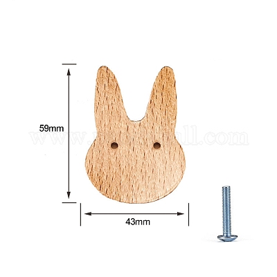 Wood Drawer Knobs&nbsp;PW-WG19186-01-1