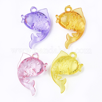 Transparent Acrylic Pendants&nbsp;TACR-S149-07-1