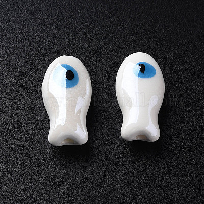 Handmade Porcelain Beads&nbsp;X-PORC-T007-06A-1