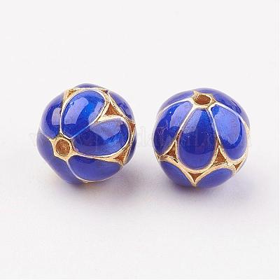 Brass Enamel Beads&nbsp;KK-P091-01-1