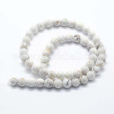 Natural Magnesite Beads Strands&nbsp;G-I199-27-12mm-1