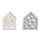 DIY Silicone Molds, Decoration Making, Resin Casting Molds, For UV Resin, Epoxy Resin Jewelry Making, Heart, 121x91x7mm