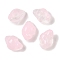 Transparent Spray Paint Glass Beads, Conch, Pink, 15~16x11x10~11mm, Hole: 1mm