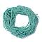 Polyester Cord, Twisted Cord, Dark Cyan, 5mm, about 97~100m/bundle