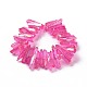 Natural Quartz Crystal Points Beads Strands&nbsp;G-K181-B10-2