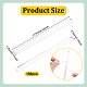 Acrylic Ice Cream Sticks&nbsp;OACR-WH0111-102-2