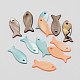 Dyed Shell Fish Pendants&nbsp;SHEL-P003-12-1