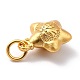 Brass Charms&nbsp;ZIRC-I054-29-3