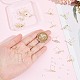 28Pcs Bowknot Shape Brass Earring Hook&nbsp;DIY-SP0001-06G-3