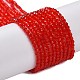 Transparent Glass Beads Strands&nbsp;GLAA-H021-04-25-1