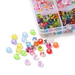 1200Pcs 4 Style Transparent Acrylic Beads&nbsp;TACR-YW0001-25