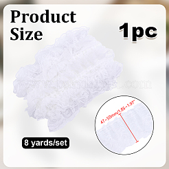 8Yards Organza Lace Ribbon&nbsp;OCOR-HY0001-87B