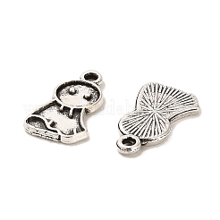 Tibetan Style Alloy Charms&nbsp;FIND-C043-001AS