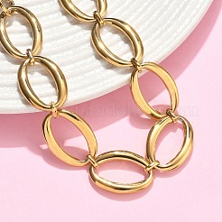 304 Stainless Steel Link Chain Bracelets for Women&nbsp;BJEW-B169-04B-G