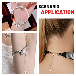 12Pcs 2 Styles  Brass Chain Extender&nbsp;KK-CA0003-75