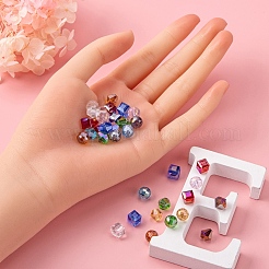 150Pcs 3 Style Electroplate Glass Beads Strands&nbsp;EGLA-YW0001-38