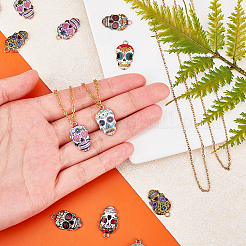 Alloy Enamel Charms&nbsp;ENAM-PH0001-50LG-RS