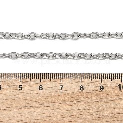Tarnish Resistant 304 Stainless Steel Cable Chain Bracelets&nbsp;BJEW-M188-06