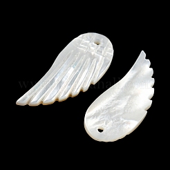 Natural White Shell Pendants&nbsp;BSHE-G034-32