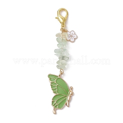 Butterfly Alloy Enamel Pendants Decoraiton&nbsp;HJEW-JM01637-01