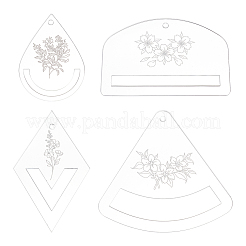 Acrylic Sewing Tool&nbsp;DIY-PH0028-45B