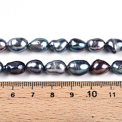 Natural Cultured Freshwater Pearl Beads Strands&nbsp;PEAR-N014-08K-01