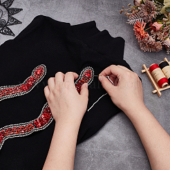 Glass Hotfix Rhinestone Applique&nbsp;DIY-WH0656-59