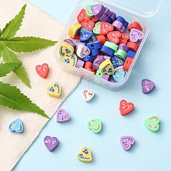 65Pcs Handmade Polymer Clay Beads&nbsp;CLAY-YW0001-68