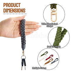 5Pcs Cotton Threads Pendant Decoration&nbsp;HJEW-TA00322