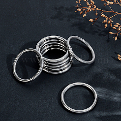 304 Stainless Steel Linking Rings&nbsp;STAS-ME0002-86B